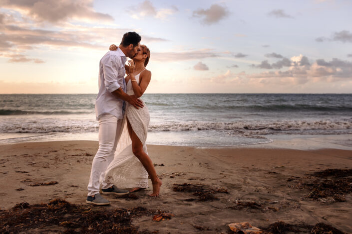 Dorado beach wedding engagement photography